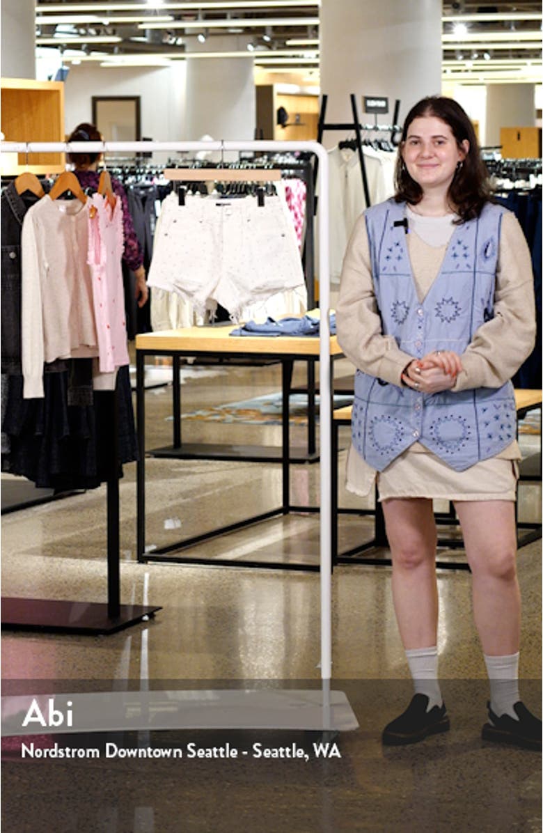 Kids' Studded Denim Shorts, sales video thumbnail