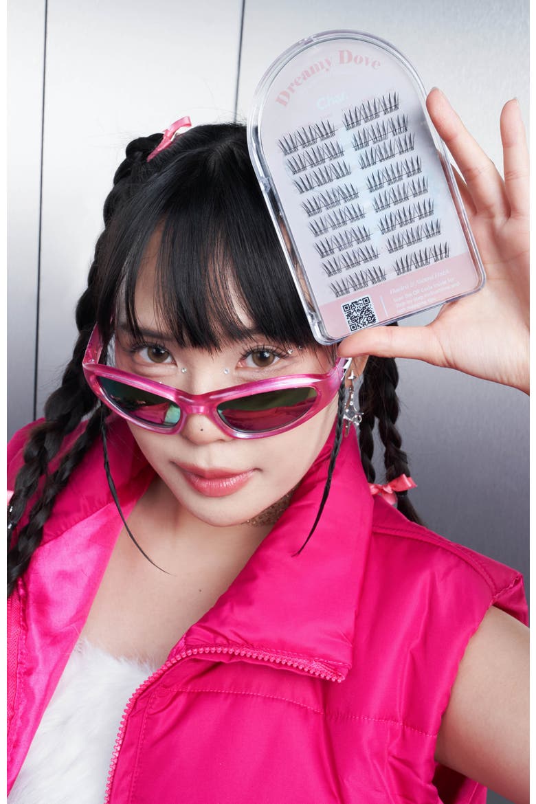 Halo Feathered Collection Pre-Glued 5 to 10 Days Wear Lashes, Alternate, color, Black