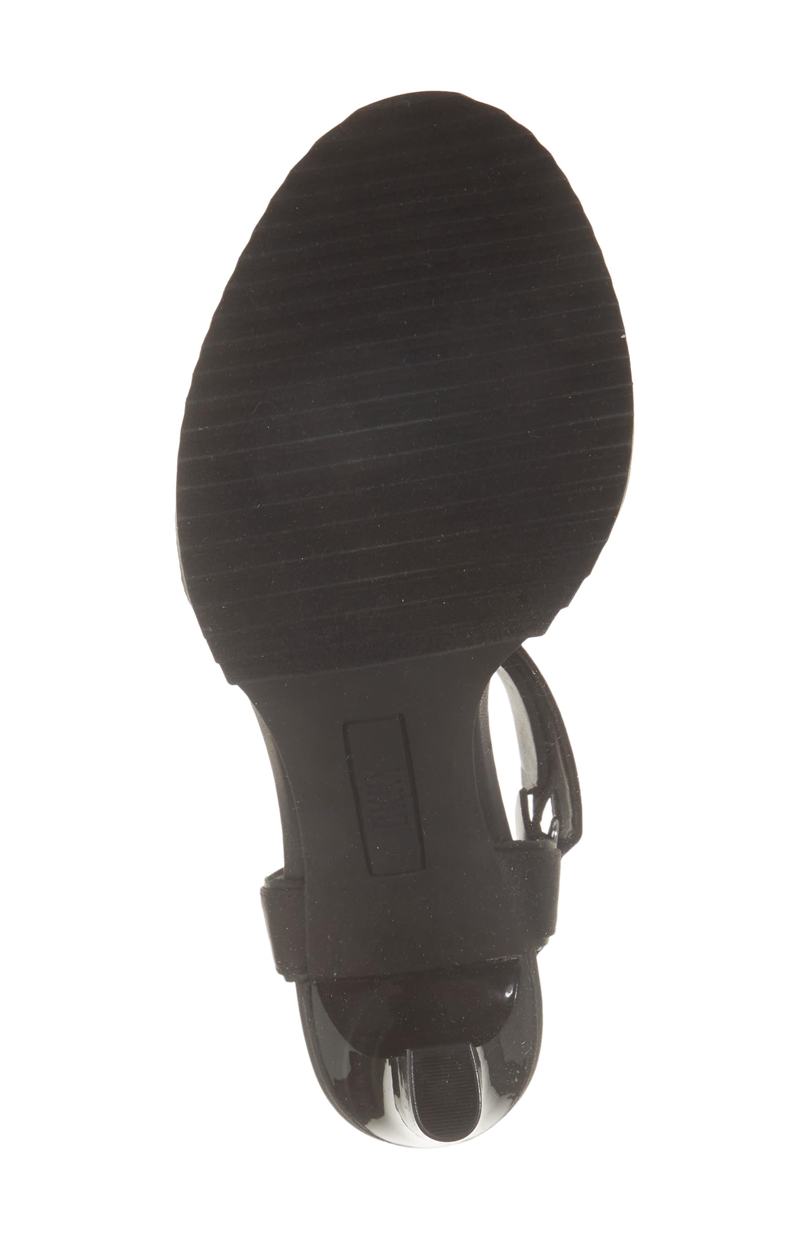 DKNY Bayli Ankle Strap Sandal, Alternate, color, Black