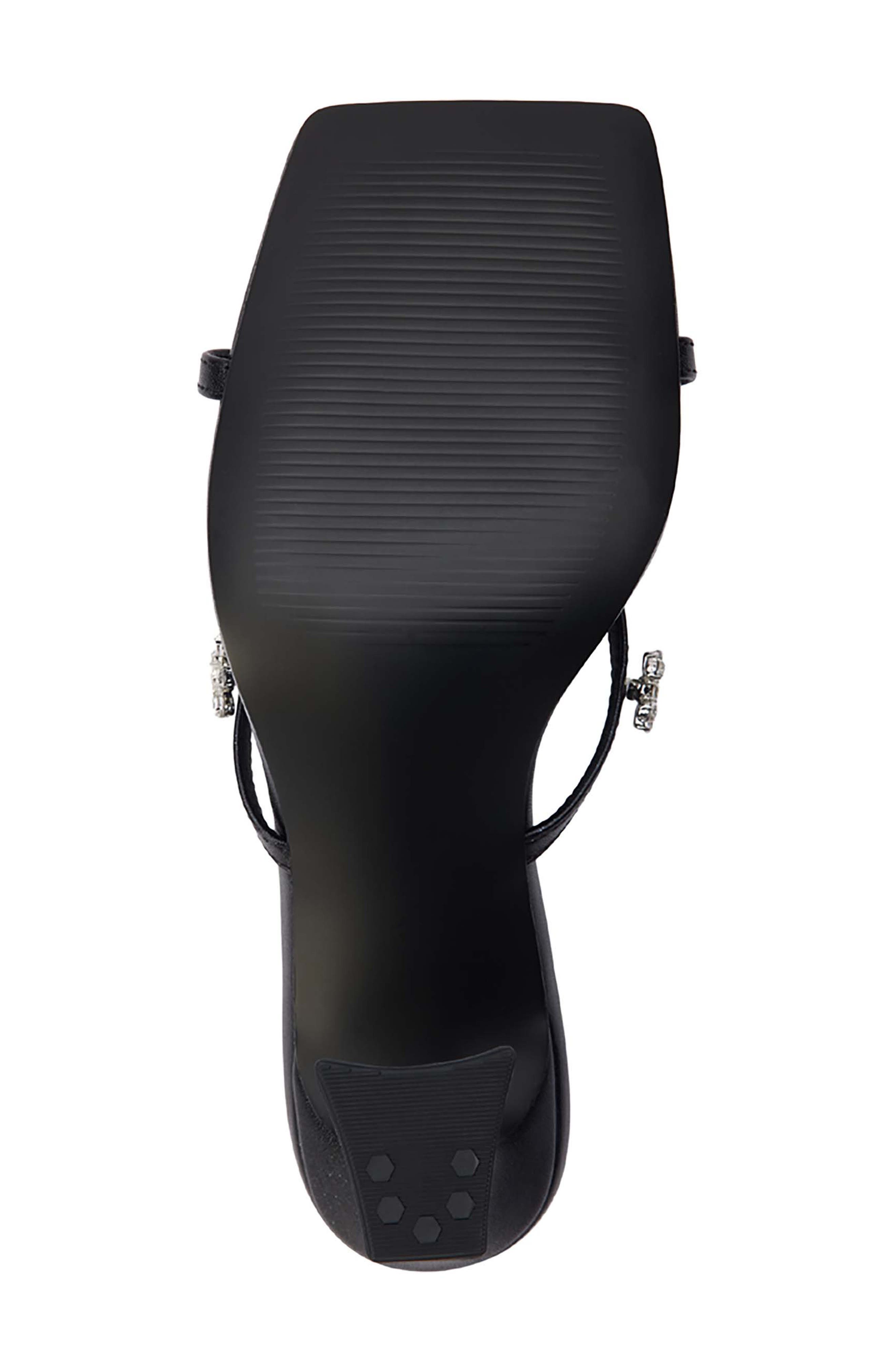 Coconuts by Matisse Levi Crystal Flower Slide Sandal, Alternate, color, 