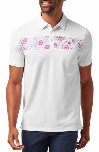 TravisMathew Good Good Flourish Chest Stripe Polo