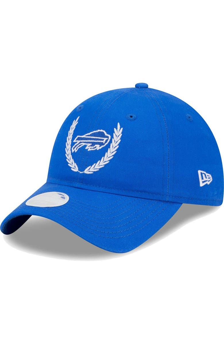 New Era Women's New Era Royal Buffalo Bills Leaves 9TWENTY Adjustable Hat, Main, color, Royal
