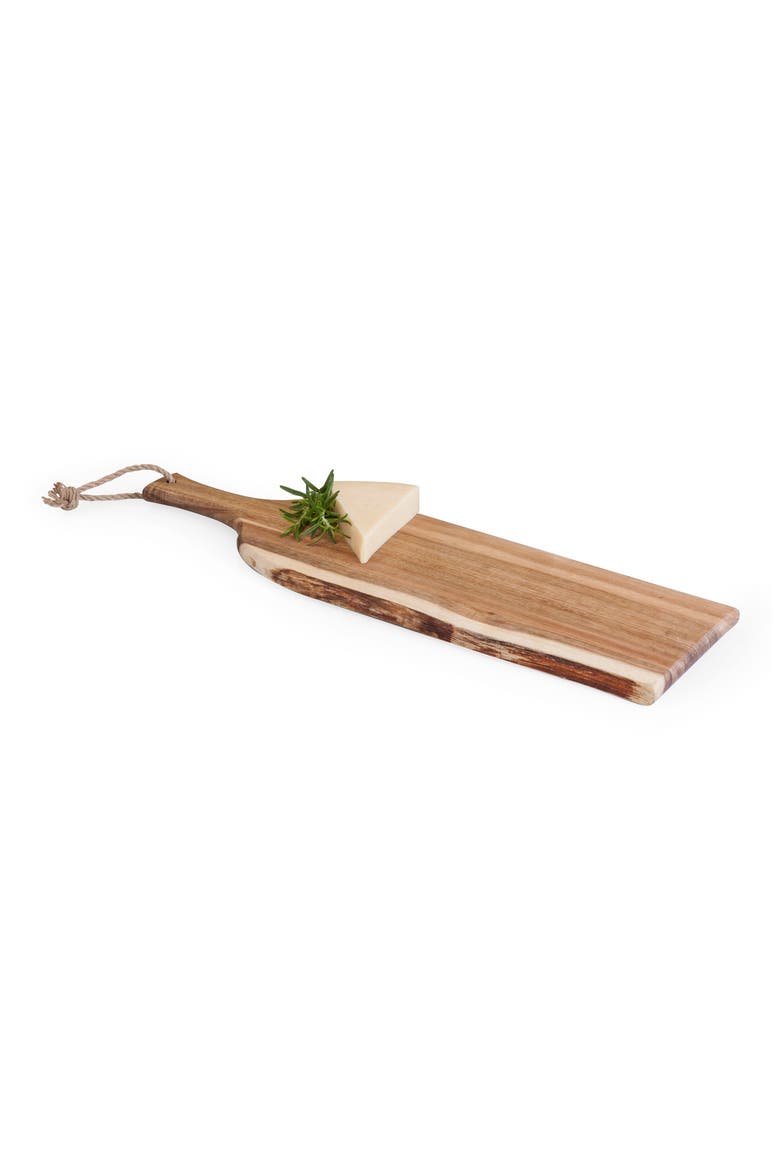TOSCANA Artisan Acacia Serving Plank, Alternate, color, BROWN