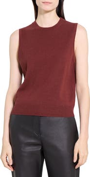 Theory Cashmere Sleeveless Sweater