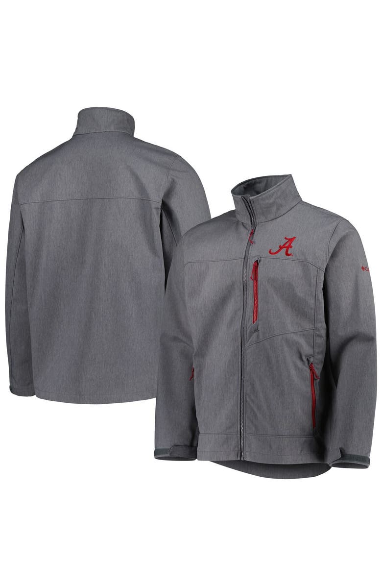 Columbia Men's Columbia Gray Alabama Crimson Tide Ascender II Full-Zip Jacket, Main, color, 