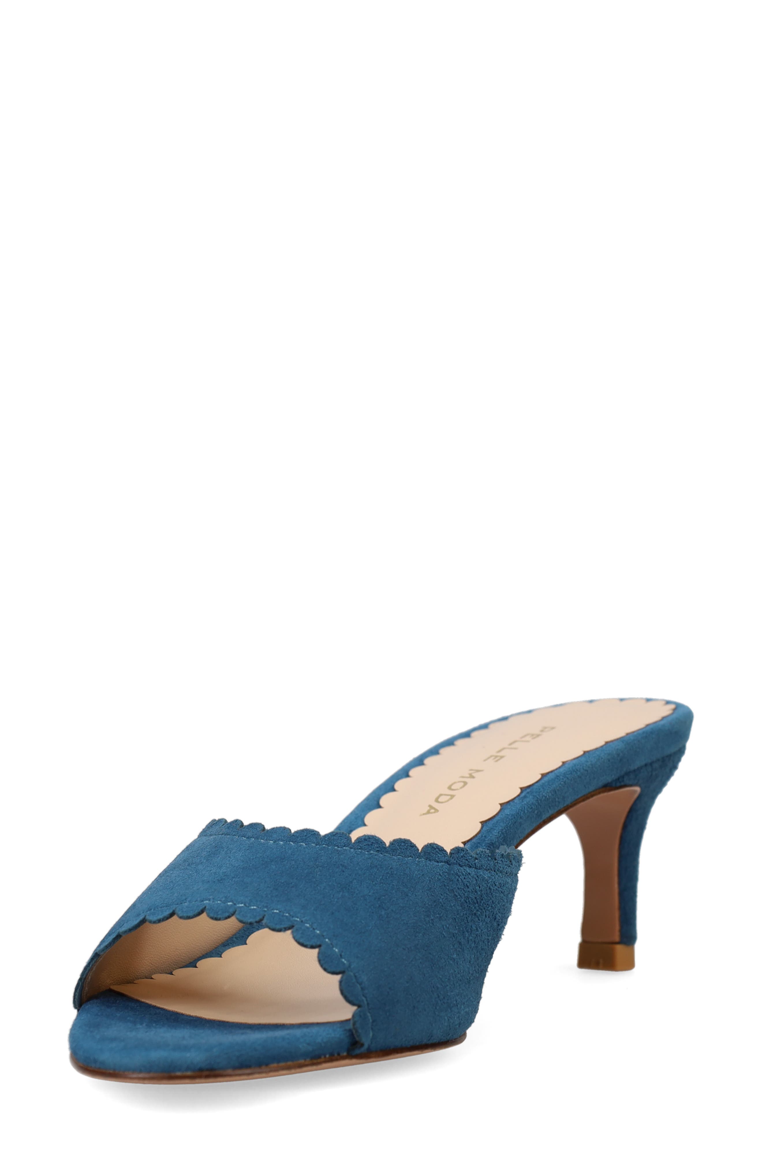 Pelle Moda Hanli Sandal, Alternate, color, Denim