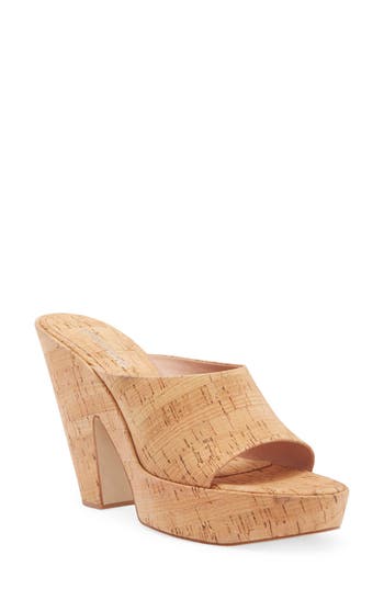 Jeffrey Campbell Enriched Platform Slide Sandal In Multi