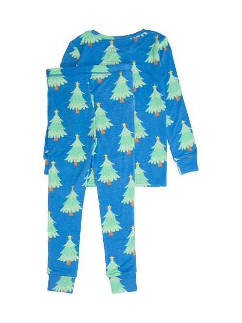 Rufflebutts Gender Inclusive Softsnooze Long Sleeve Pajama Set In Multi