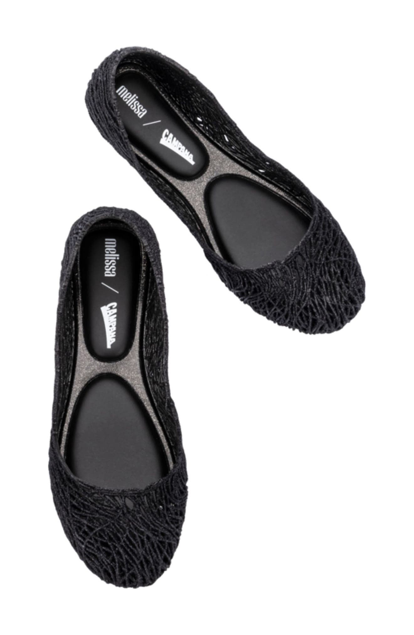 Melissa Campana Flow Flat, Alternate, color, 