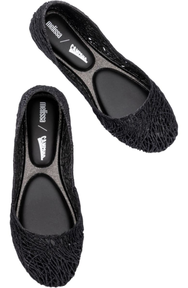 Melissa Campana Flow Flat, Alternate, color,