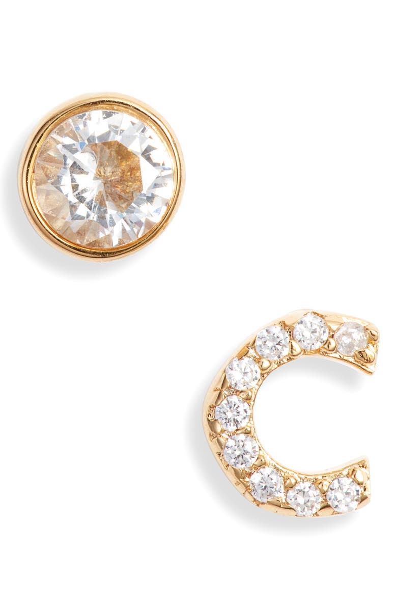 Kate Spade New York one in a million mismatched earrings, Main, color,