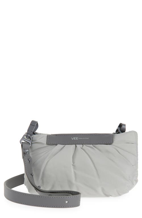 VEECOLLECTIVE VEECOLLECTIVE CABA CLOUD RECYCLED POLYESTER CLUTCH 