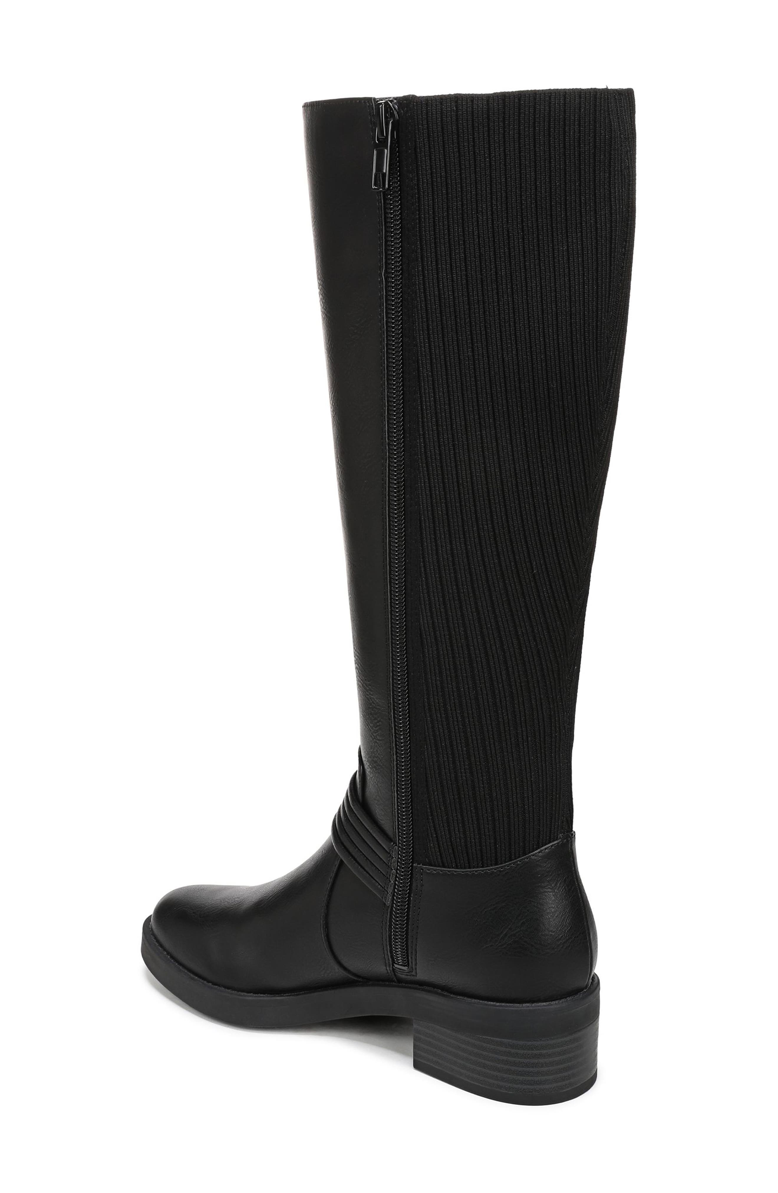 LifeStride Brighton Knee High Boot, Alternate, color, Black