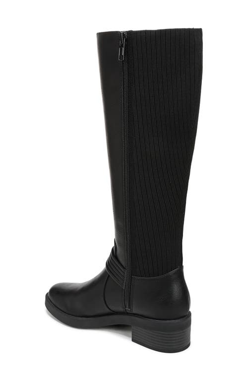 Lifestride Brighton Round Toe Tall Boots In Black