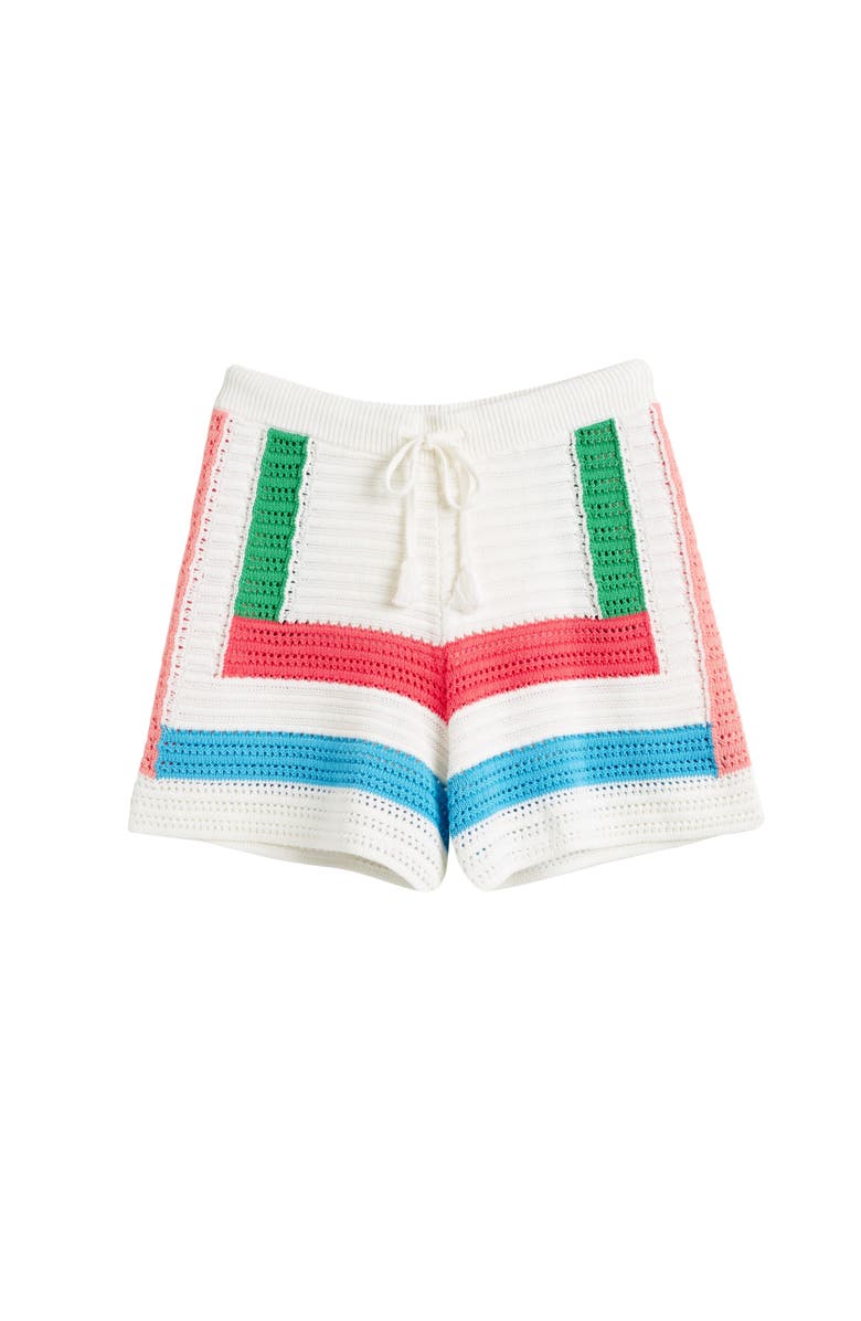 Chinti & Parker Capri Shorts, Alternate, color, Cream