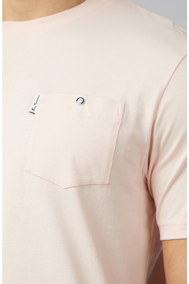 Signature Pocket T-Shirt, Alternate, color, PALE PINK
