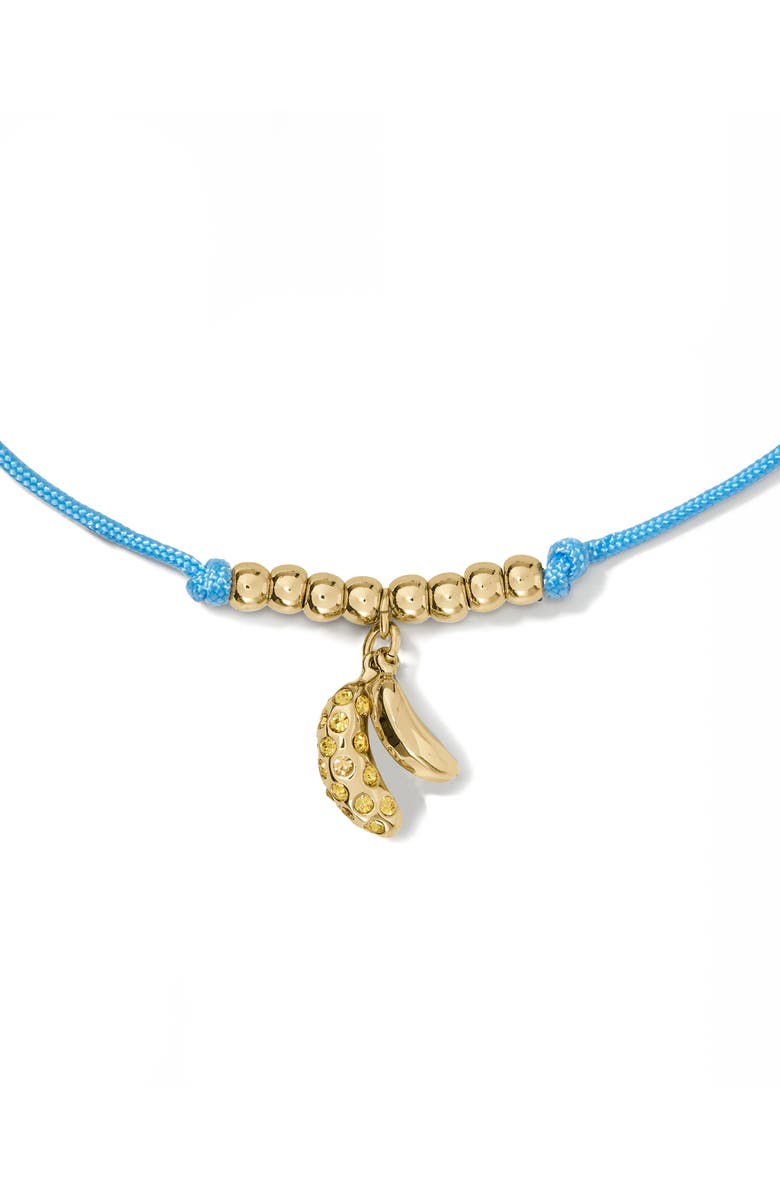 Kate Spade New York banana cord bracelet, Alternate, color, Blue.