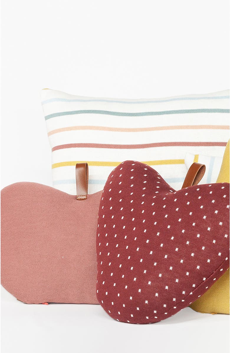 RIAN TRICOT Apple Pillow, Alternate, color, Marselha