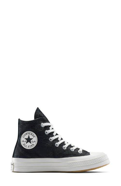 Converse Chuck 70 High Top Sneaker In Black/total Eclipse/egret