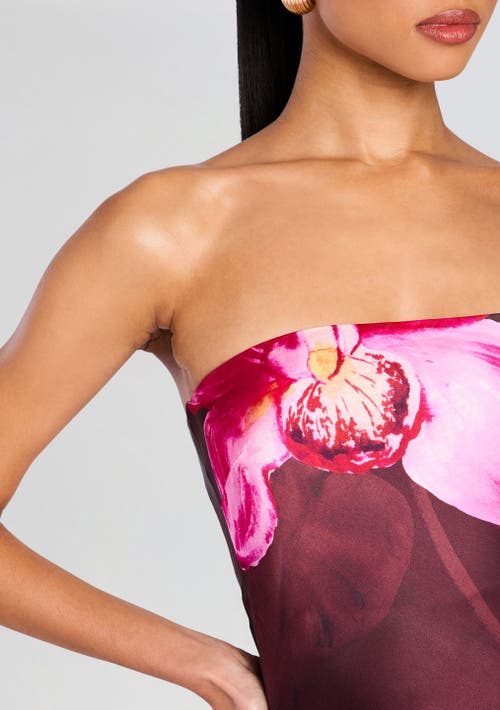 Shop Retroféte Retrofête Aiyanna Dress In Orchid Ombre