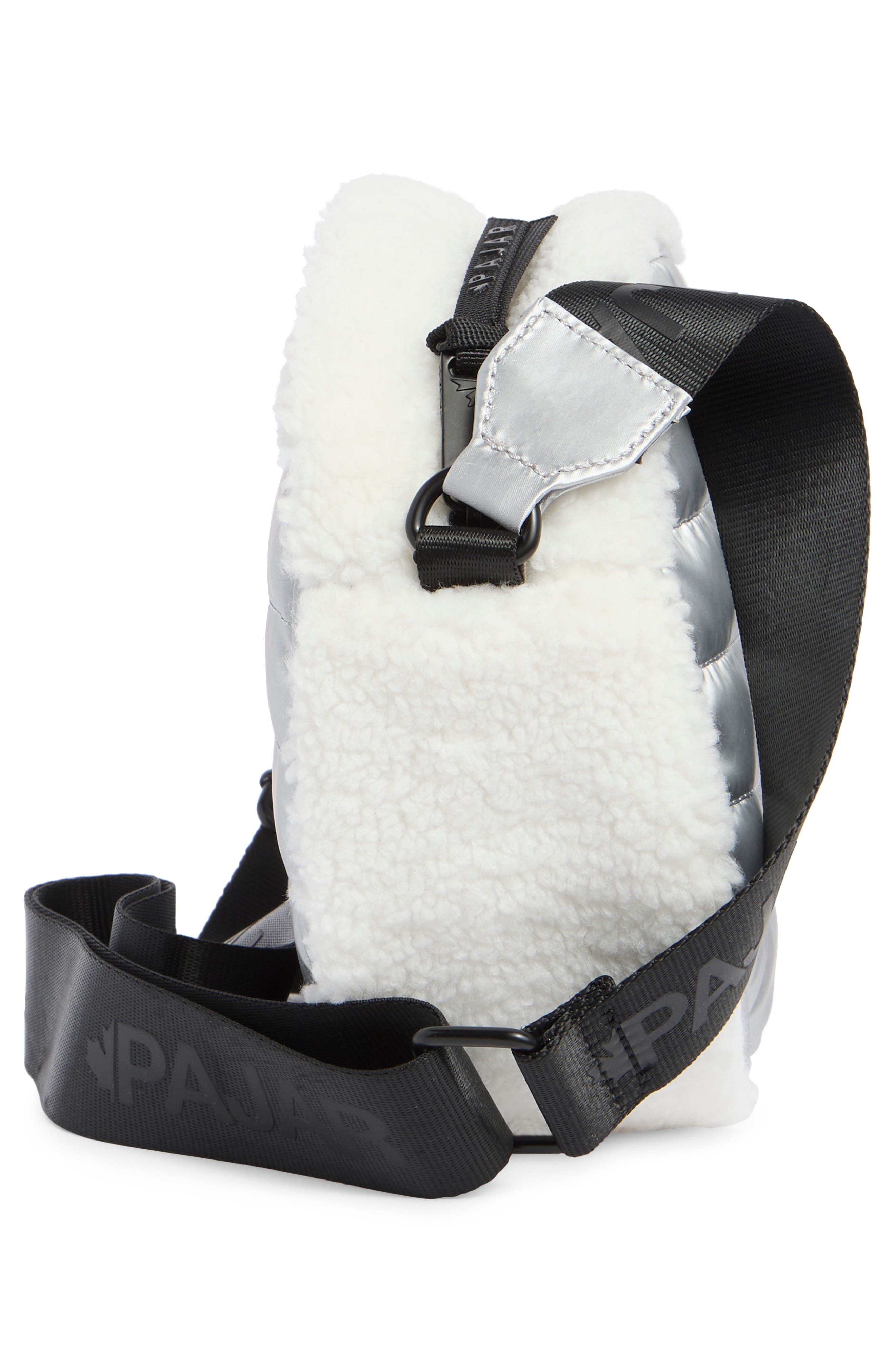 Pajar Circle Faux Shearling Crossbody Bag (Women) | Nordstromrack