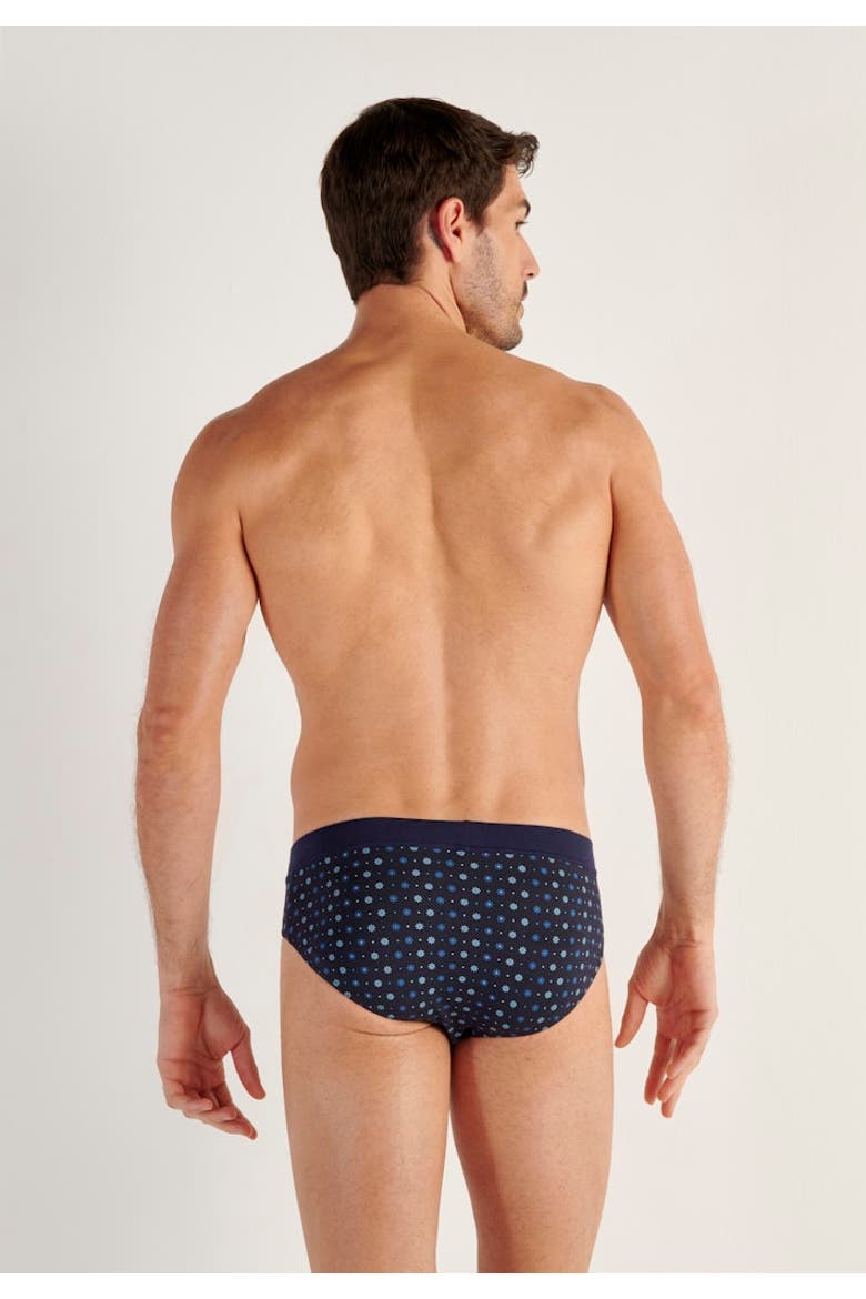 Bo Comfort Mini Briefs, Alternate, color, Navy Print