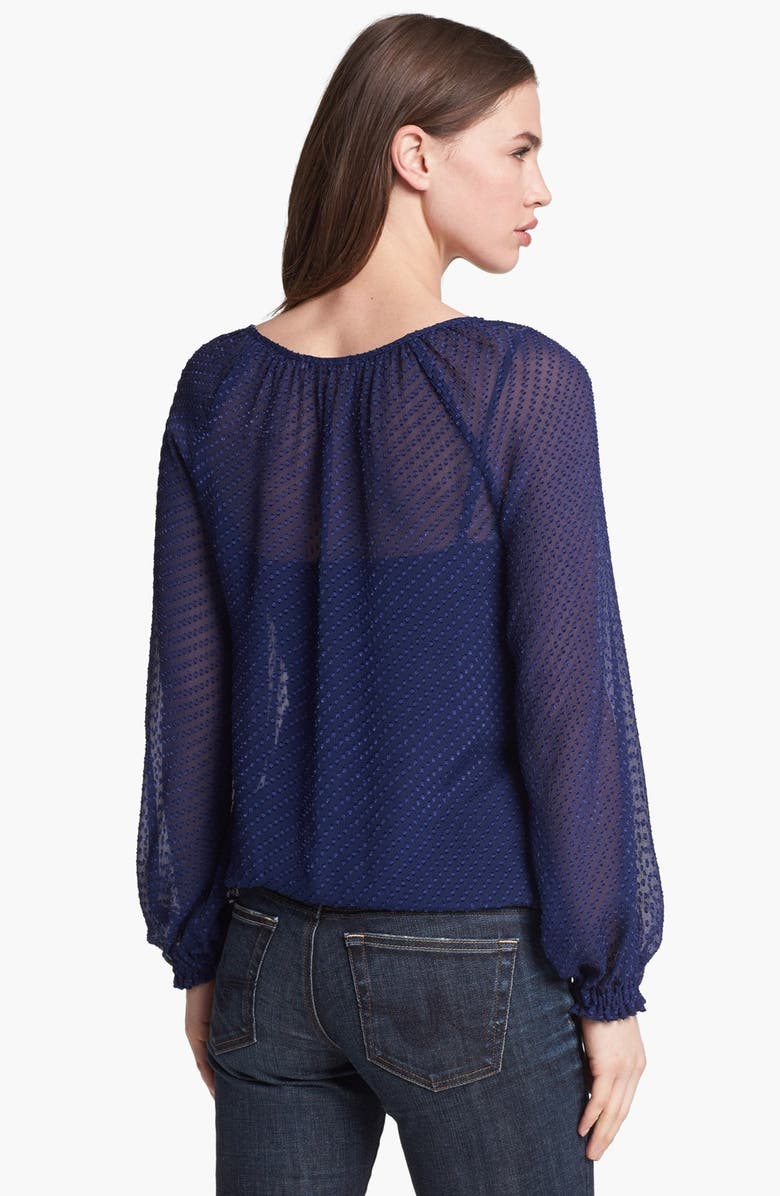 Ella Moss Textured Blouson Top, Alternate, color, 