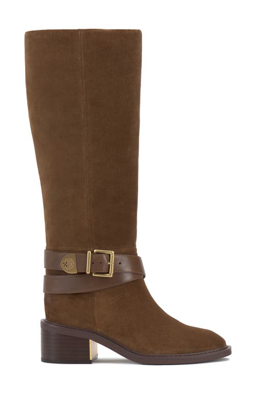 Vince Camuto Gini Knee High Boot In Reishi Brown