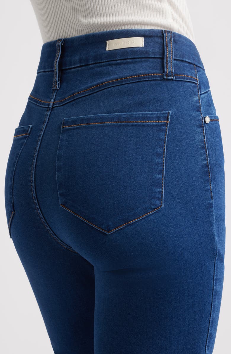 1822 Denim Better Butter High Waist Extralong Slim Bootcut Jeans, Alternate, color,