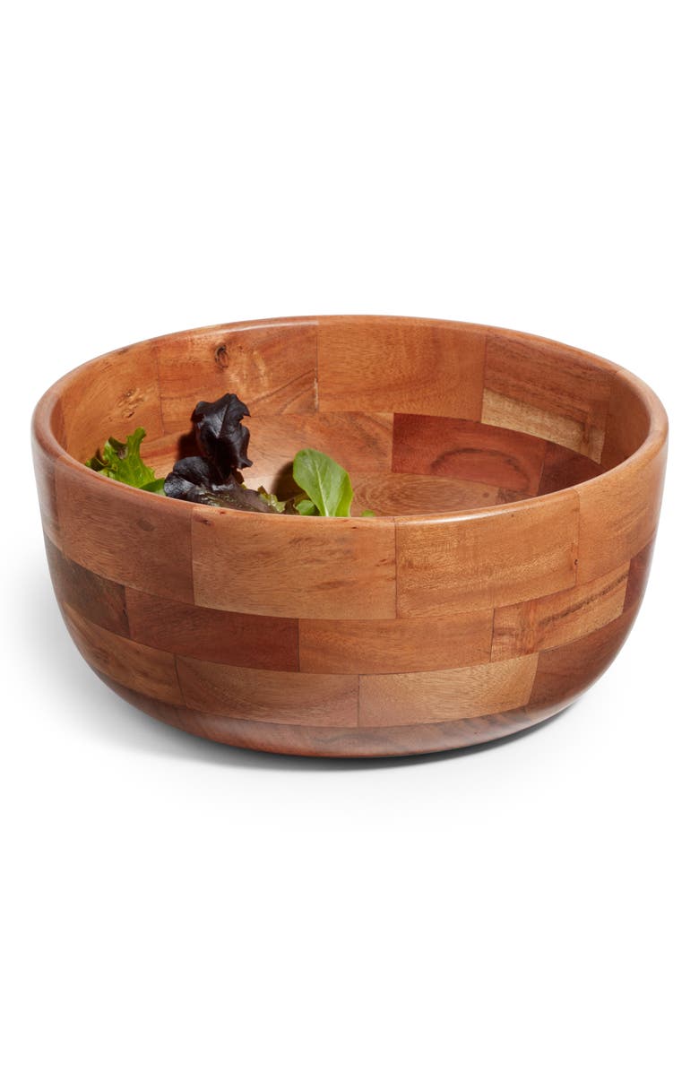 Nordstrom at Home Medium Wood Serving Bowl, Main, color,