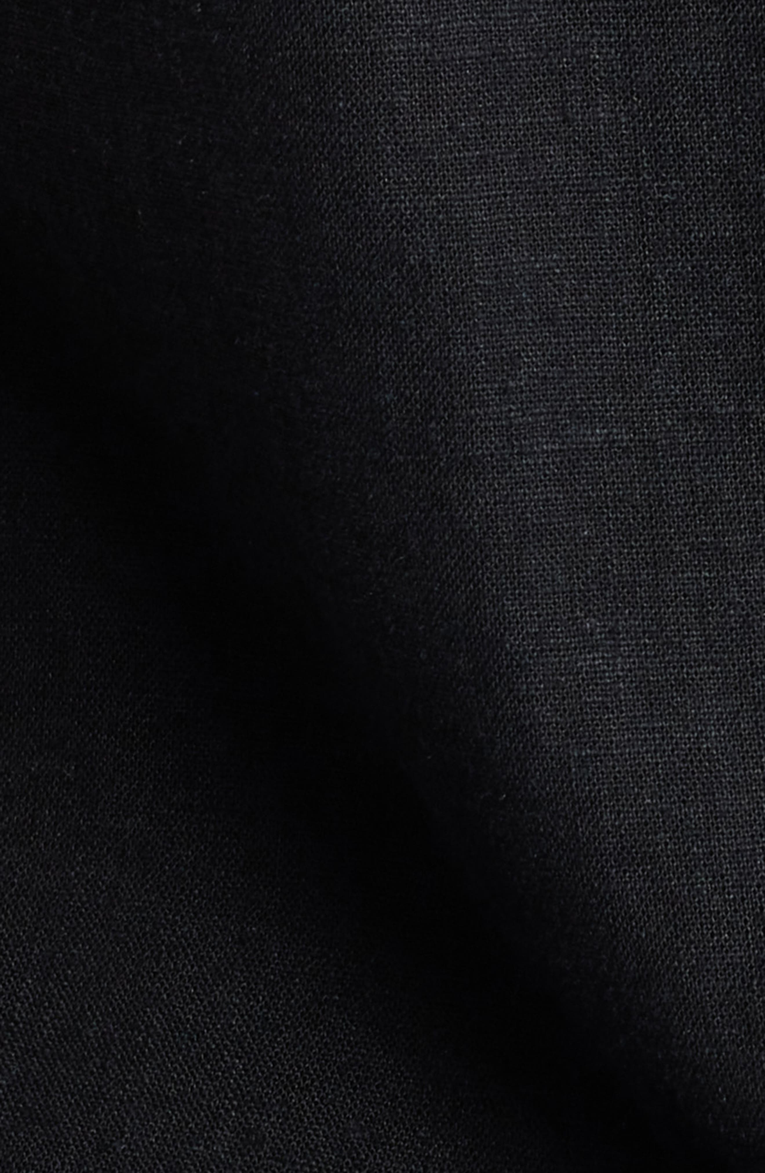 Женские Caslon® Short Sleeve Linen Blend Button-Up Shirt — фото 6