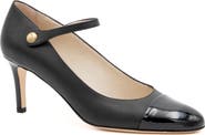 Amalfi by Rangoni Lilli Ankle Strap Cap Toe Pump
