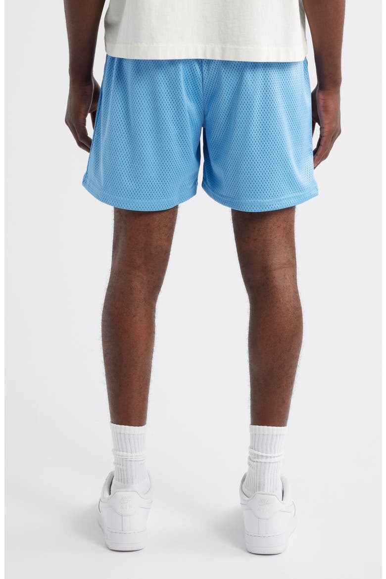 Drip Nylon Mesh Shorts, Alternate, color, ROYAL