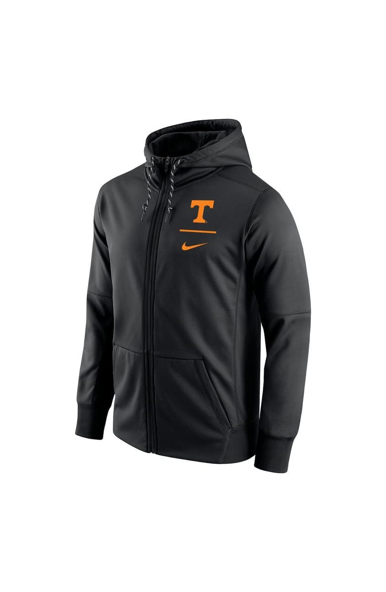Nike Men's Nike Black Tennessee Volunteers Logo Stack Performance Full-Zip Hoodie, Alternate, color, 