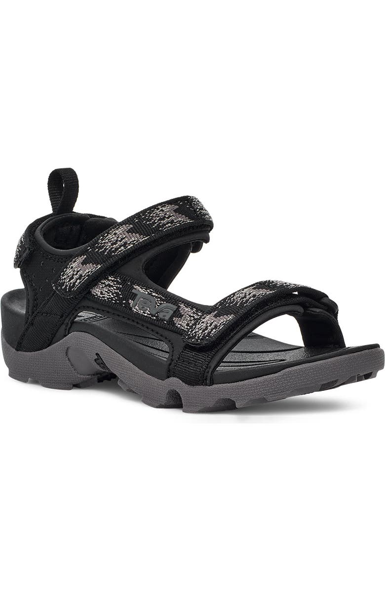 Teva Tanza Sport Sandal, Main, color, Rainfall Black/ Grey
