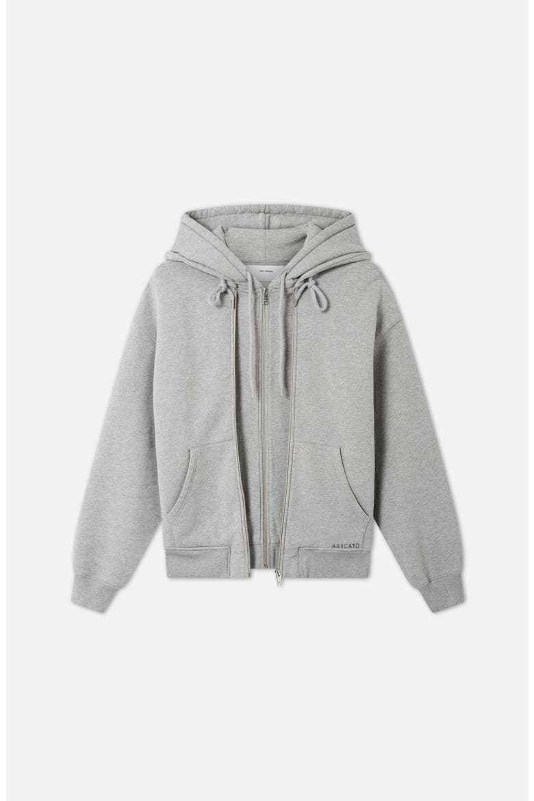 Trey Mélange Hoodie, Main, color, Grey Melange
