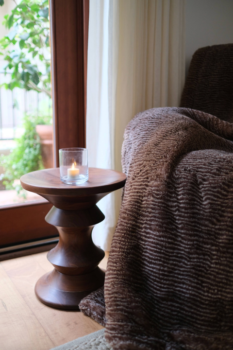 Tahoe Tranquility Faux Fur Throw Blanket