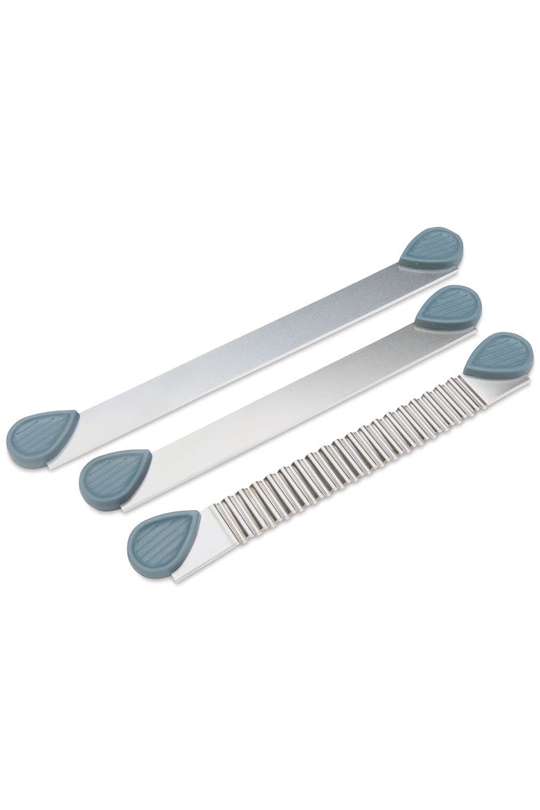 Clay Blades Set Of 3, Adult & Kid, Alternate, color, Silver