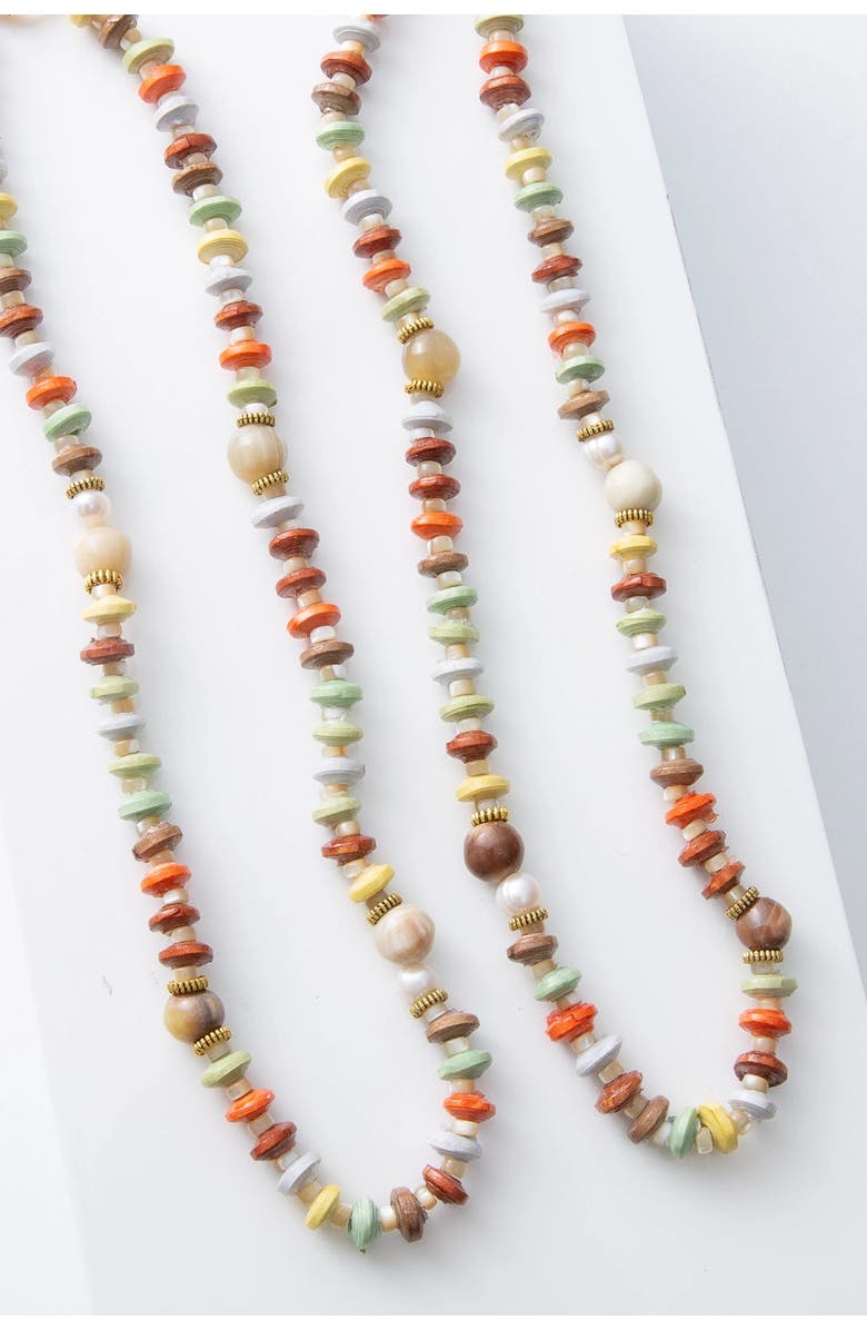 Noonday Collection Pamoja Necklace, Alternate, color, Multi
