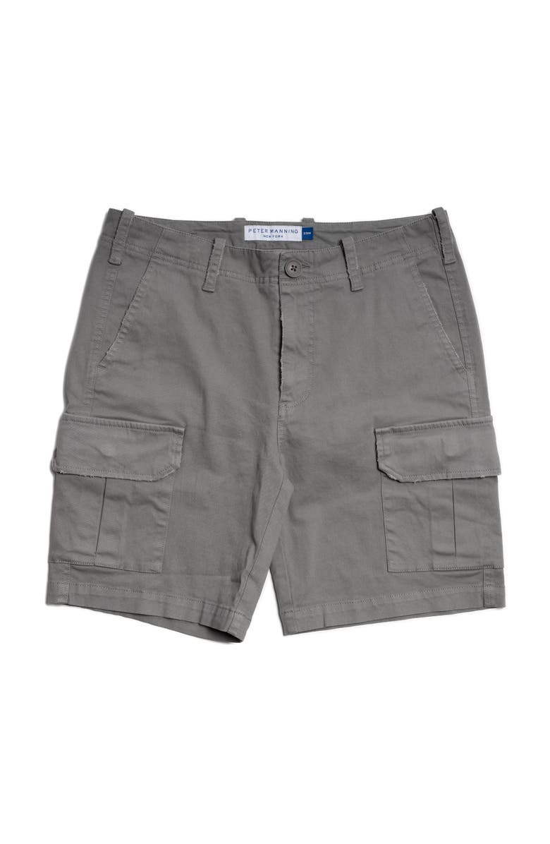 Peter Manning Cargo Shorts, Main, color, Grey