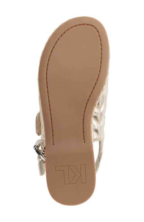KARL LAGERFELD KARL LAGERFELD CHARLAY SLINGBACK SANDAL 