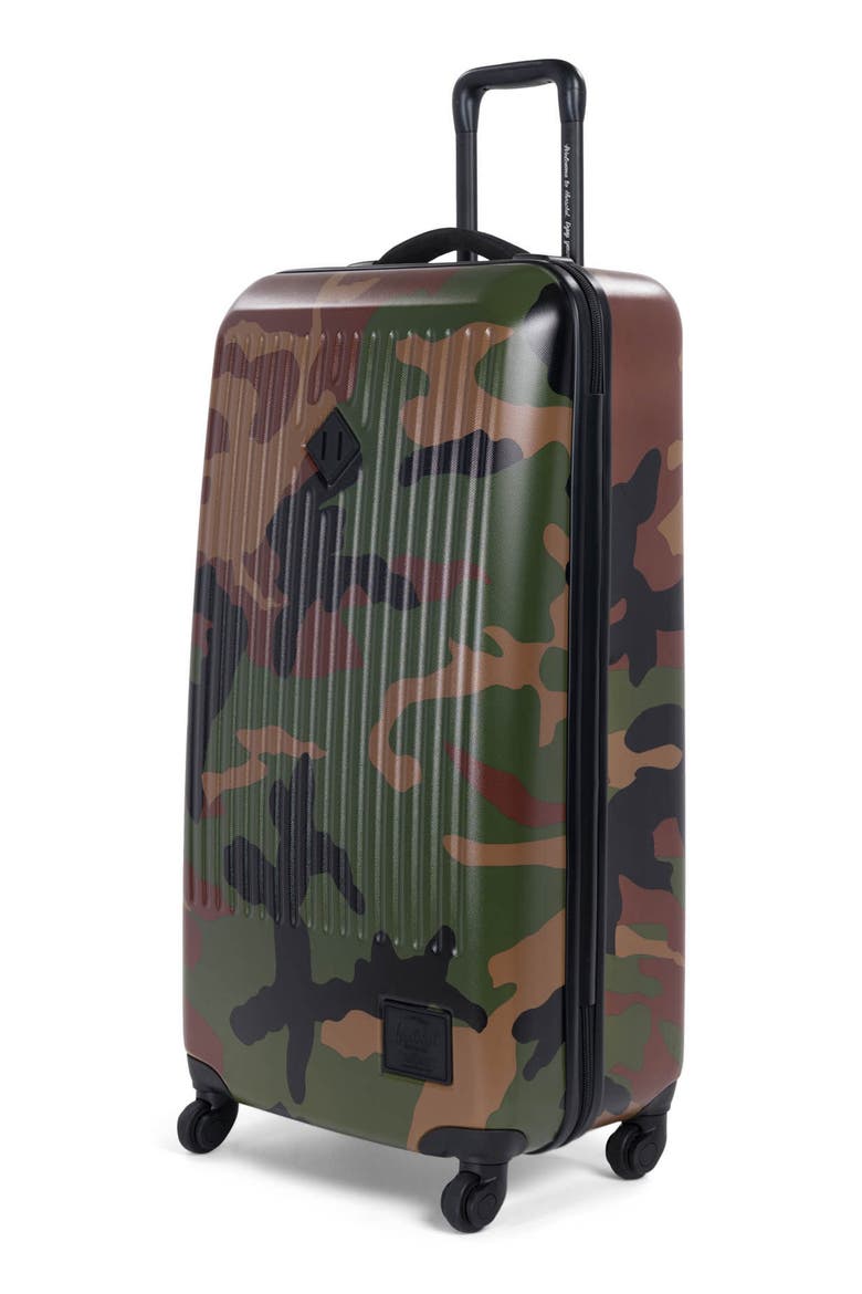 Trade 34-Inch Large Wheeled Packing Case, Alternate, color, WOODLAND CAMO