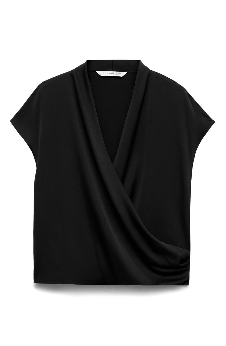 MANGO Wrap Front Top, Alternate, color,