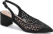 LADY COUTURE Donn Embellished Slingback Pump