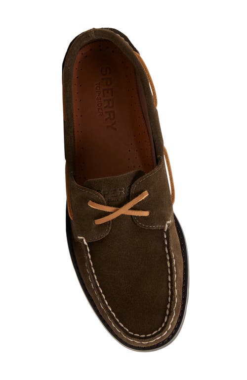 Sperry Authentic Original™ 2-eye Ripple Boat Shoe In Brown