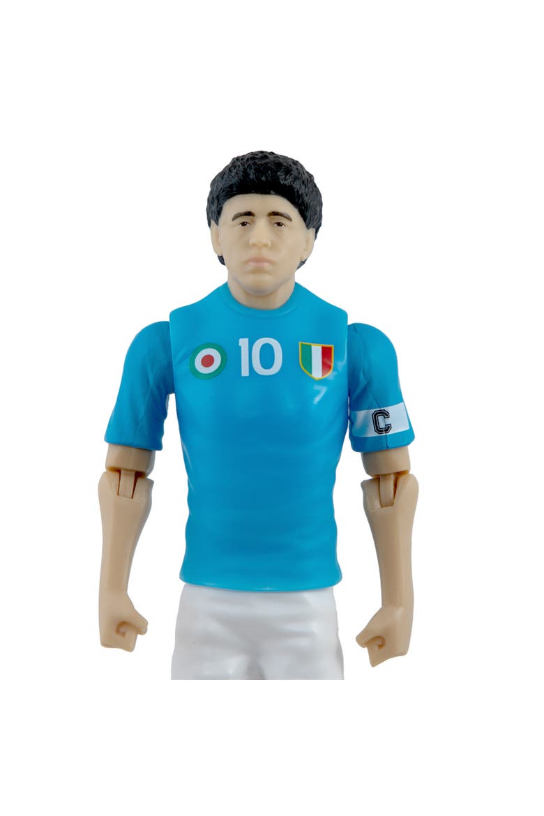 Sockers Legends Diego Maradona Napoli 8" Soccer Action Figure, Alternate, color, Blue