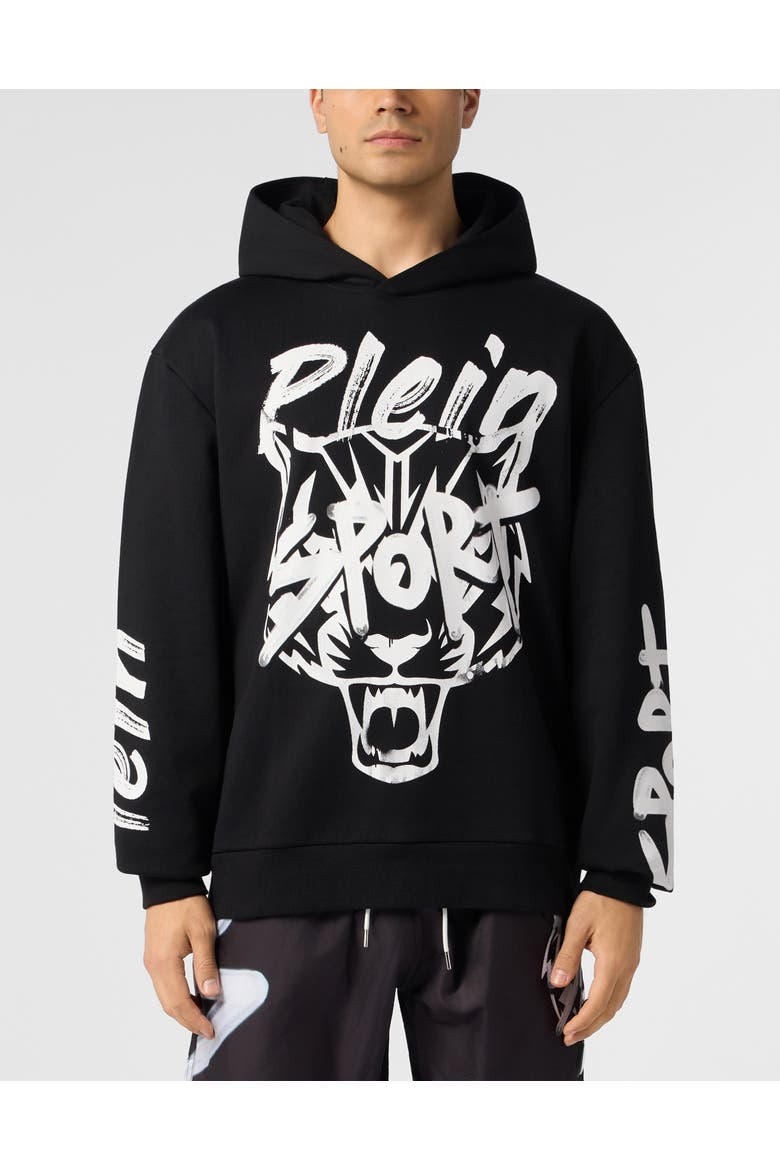 Hoodie Plein Sport Men, Main, color, black