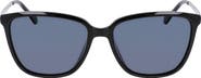Cole Haan 57mm Polarized Square Sunglasses