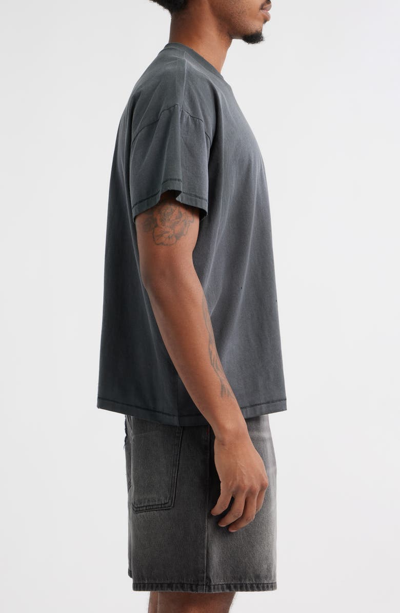 Elwood Sun Faded T-Shirt, Alternate, color, Washed Black