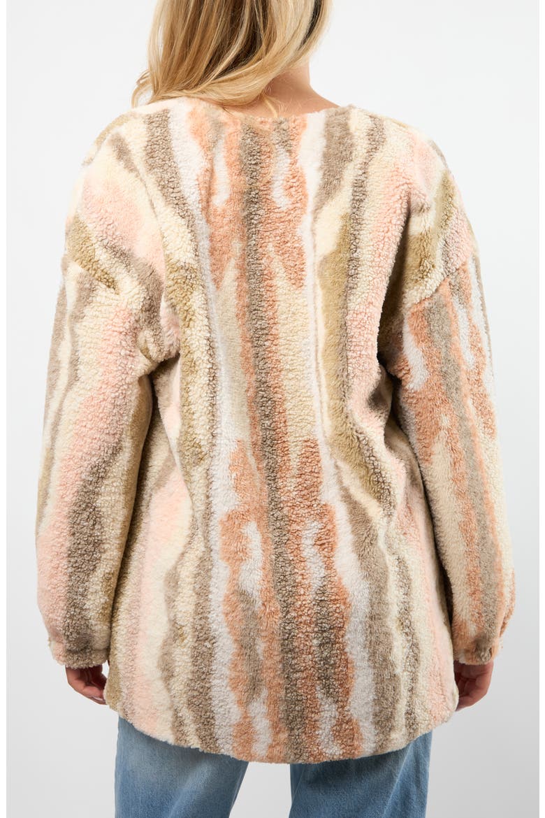 Driftwood High Pile Fleece Jacket, Alternate, color, BLUSH